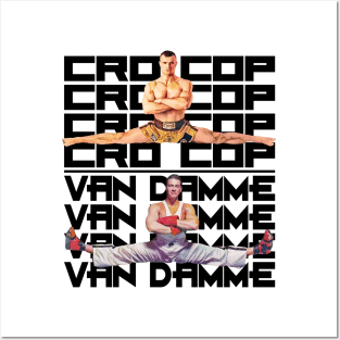 Crocop Van Damme Posters and Art